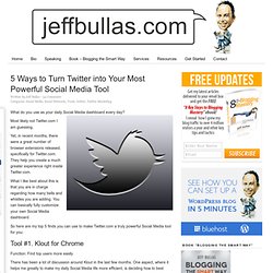 5 Ways to Turn Twitter into Your Most Powerful Social Media Tool