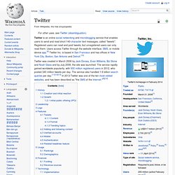 Twitter - Wiki