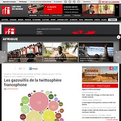 Les gazouillis de la twittosphère francophone - Francophonie/Infographie