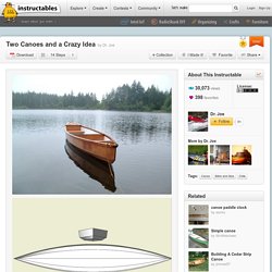 Two Canoes and a Crazy Idea