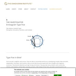 Type Five — The Enneagram Institute