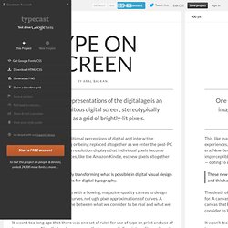 Design in the browser with web fonts and real content