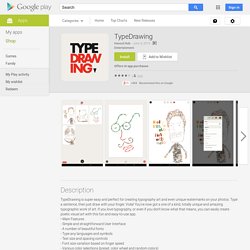 TypeDrawing - Android Apps on Google Play