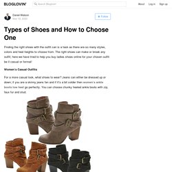 Types of Shoes and How to Choose One
