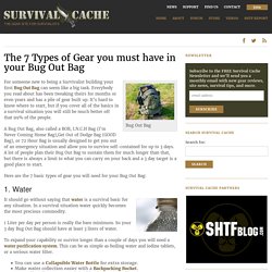 Bug Out Bag - The 7 Types of Gear You Must Have to Survive - StumbleUpon