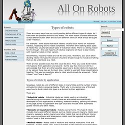 Types of robots