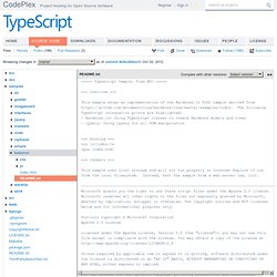 TypeScript - Source Code