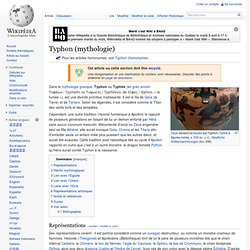 Typhon (mythologie)