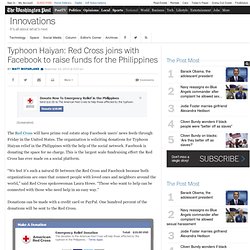 Typhoon Haiyan: Red Cross joins with Facebook to raise funds for the Philippines
