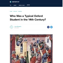 Who Was a Typical Oxford Student in the 14th Century?