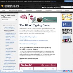 The Blood Typing Game