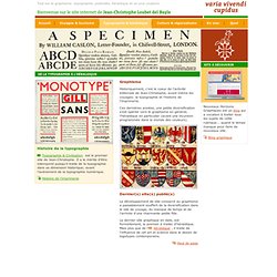 Typographie & héraldique // Autour du graphisme