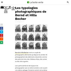 Les typologies photographiques de Bernd et Hilla Becher