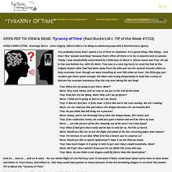 "Tyranny of Time" - Paul Burke Training & Consulting Group
