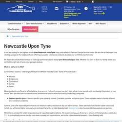 Tyres Newcastle Upon Tyne: Buy Cheap Tyres Newcastle Upon Tyne