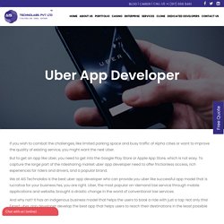 Uber App Developer - Build App Like Uber