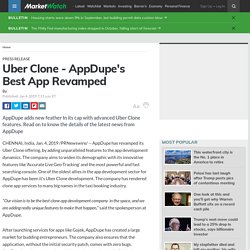 Uber Clone - AppDupe's Best App Revamped