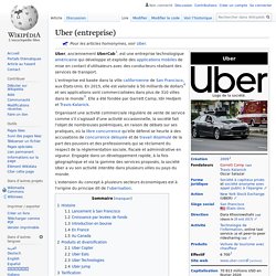 Uber (entreprise)