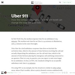 Uber 911 — Thought Bubbles