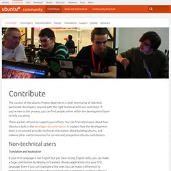 Ubuntu - Comment contribuer