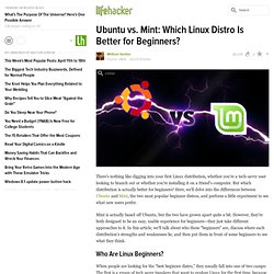 Ubuntu vs. Mint: Which Linux Distro Is Better for Beginners?