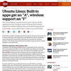 Ubuntu Linux: Built-in apps get an 'A', wireless support an 'F'