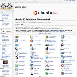 Ubuntu Saucy -