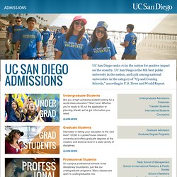 UC San Diego: Prospective Students