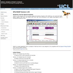 UCL Phonetics & Linguistics
