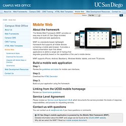 Mobile Web Framework