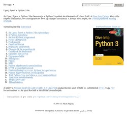 Ugorj fejest a Python 3-ba