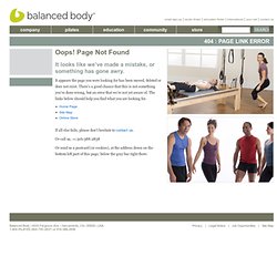 Allegro® Introductory and Level 1 Workouts : Reformer : Videos/DVDs : Store : Balanced Body. [Pilates]