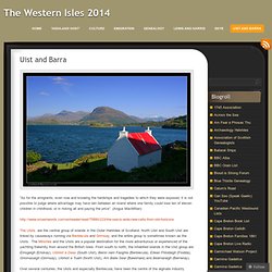 Uist and Barra « The Western Isles