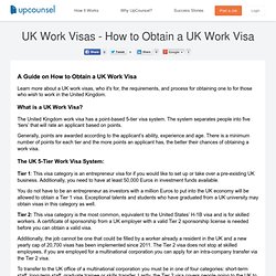 How to Obtain a UK Work Visa