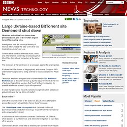 Large Ukraine-based BitTorrent site Demonoid shut down