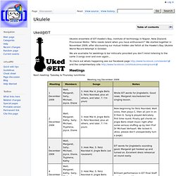 Ukulele - virtualMVwiki