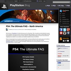 PS4: The Ultimate FAQ – North America
