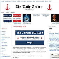 The Ultimate SEO Audit