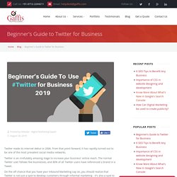 Ultimate Beginner's Guide to Use Twitter for Business