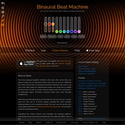 The Ultimate Binaural Beat Generator