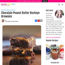 The Ultimate Chocolate Peanut Butter Buckeye Brownies