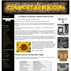 Ultimate Compost Tea Recipe For Boosting Plant Growth