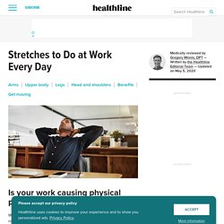 The Ultimate 'Deskercise' Routine: Stretches for the Office