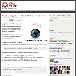 The Ultimate Wget Download Guide With 15 Awesome Examples