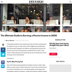 The Ultimate Guide to Earning a Passive Income in 2020