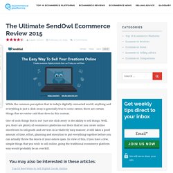 The Ultimate SendOwl Ecommerce Review 2015 - Ecommerce Platforms