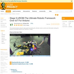 Stage 5-UROBI:The Ultimate Robotic Framework Over IoT For Arduino