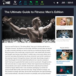 The Ultimate Guide to Fitness: Men’s Edition
