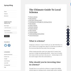 The Ultimate Guide To Local Schema