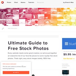 Ultimate Guide to Free Stock Photos — HTML Color Codes